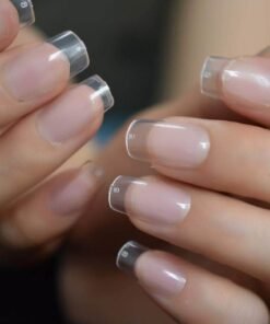 Clear/Natural White Nails
